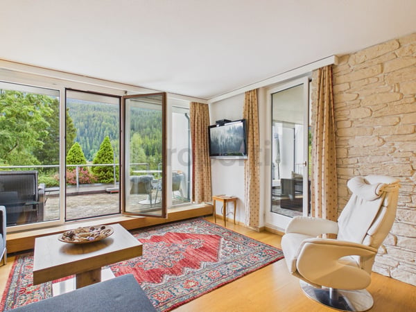 Investieren oder Wohnen in Scuol: Erst-/Zweitwohnsitz, 3.5 Zimmer Terrassenwohnung 6