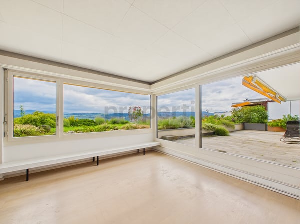 3.5 Zimmer Terrassenhaus mit unverbaubarer Seesicht in Meilen ZH 4