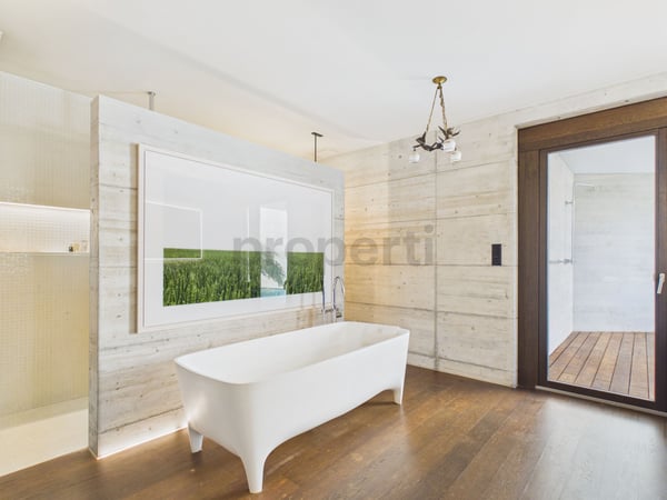 Exklusive Terrassenwohnung mit Blick ins Grüne und auf die Limmat, eine Oase mit privatem Pool und grosszügigen Räumlichkeiten 9