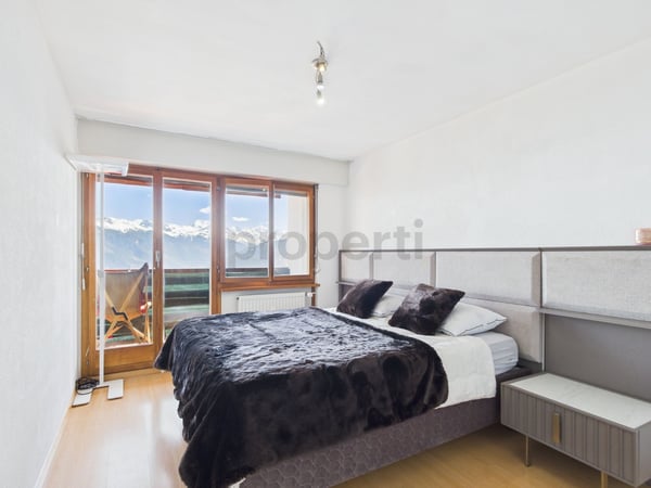 Appartement 3.5p à Crans-Montana, proche funiculaire et vue exceptionnelle 4
