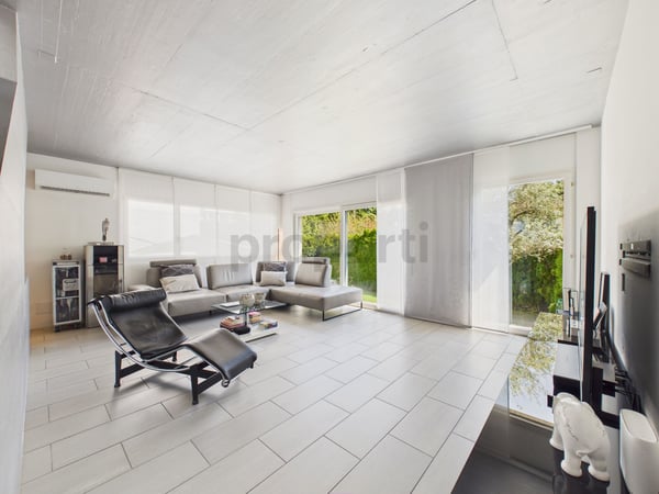 Villa moderna ad Ascona - Spazi generosi, giardino e terrazzi 12