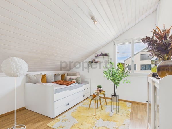 Helle 4.5-Zimmer-Dachwohnung mit 2 Bädern & Parkplätzen inklusive 6