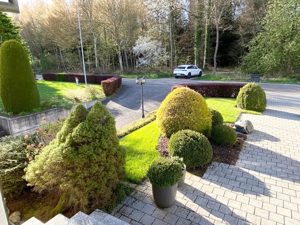 Renoviertes Einfamilienhaus mit Grünblick, Doppelgarage, Cheminée und grossem Grundstück 12