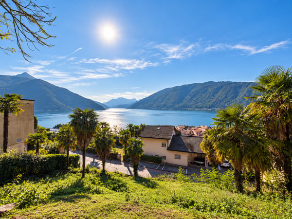 Bissone: terreno con vista lago e progetto per esclusiva residenza bifamiliare 11