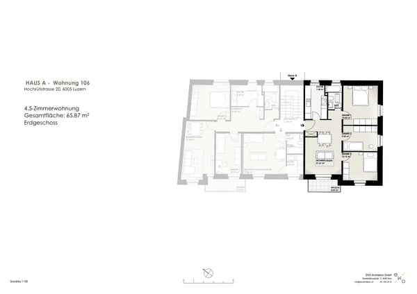 Exklusive 2.5-Zimmer-Wohnung mit Balkon, Luzern 7