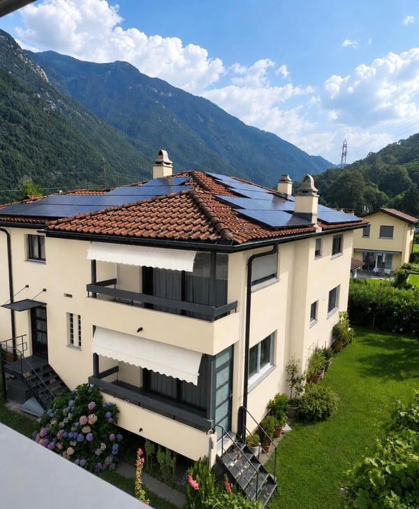 Attico in villa bifamiliare ad Arbedo-Castione, completamente rinnovato 1