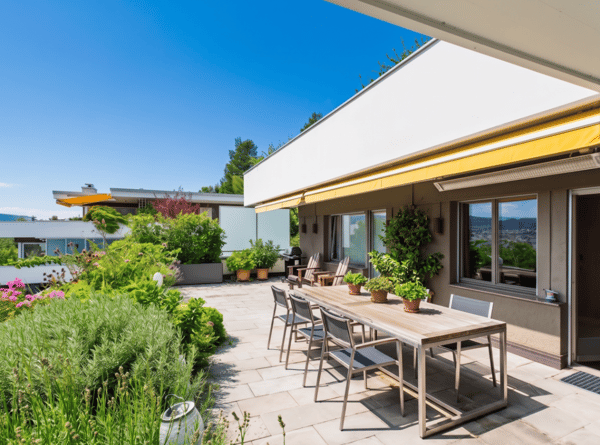 5.5 Zimmer Terrassenhaus mit unverbaubarer Seesicht in Meilen ZH
