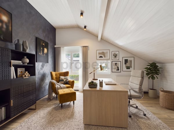 Lichtdurchflutete 190 m² Maisonette mit Seesicht, Kamin & grossen Hobbyräumen 7