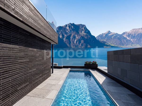 Vespera Terrasse I 5.5 Zimmer, Seesicht, Infinitypool Neubau in Weggis 4