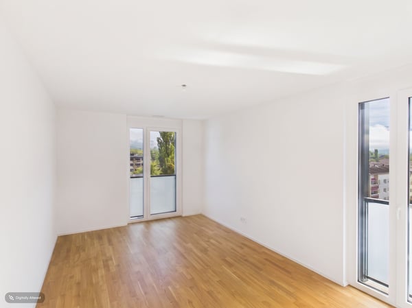 Delémont : 3.5 pièces Minergie-P - central, vue panoramique et au bord de la rivière | Delémont: 3.5-Zimmer-Wohnung Minergie-P - zentral, Panoramablick und direkt am Fluss 5