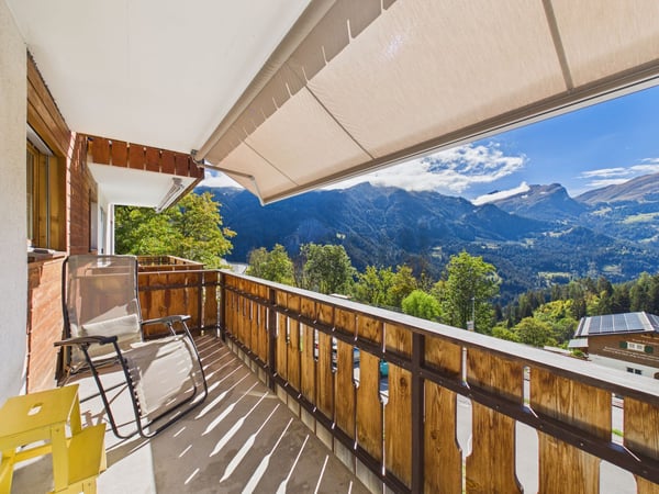 Traumhafter Bergblick, Heimeliger Schwedenofen & Balkon mit Bergblick 12