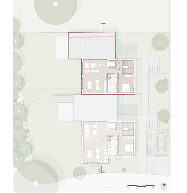 Nuovo edificio Dinkelbergstrasse, Appartamento 4 - Mansarda a maisonette 9