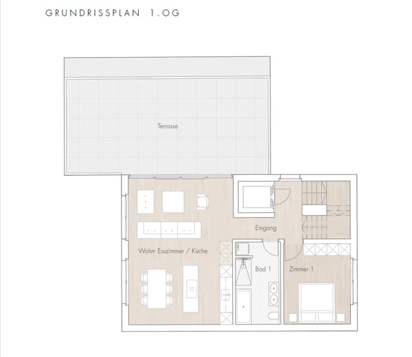 Nuovo edificio Dinkelbergstrasse, Appartamento 4 - Mansarda a maisonette 11