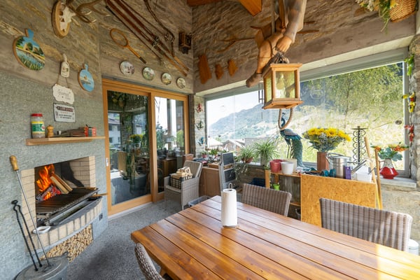 Modernes rustikales Einfamilienhaus 5