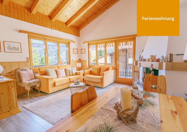 3.5 Zimmer-Ferienwohnung - Alpiner Rückzugsort mit sonnigem Balkon 1