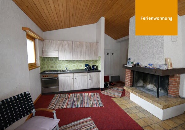 Möblierte 3.5 Zimmer-Ferienwohnung mit wunderschöner Aussicht 1