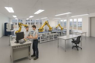 Moderne Gewerberäume mit Warenlift und Balkon 2