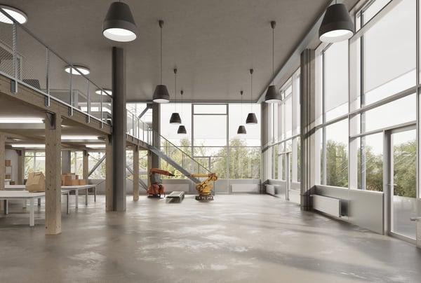 überhohe Räume (6m) und unterteilbar - mitten drin! 5