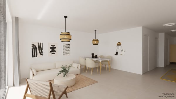 Zelgli Sky - Leben über den Dächern von Staufen! (Eckwohnung) 4