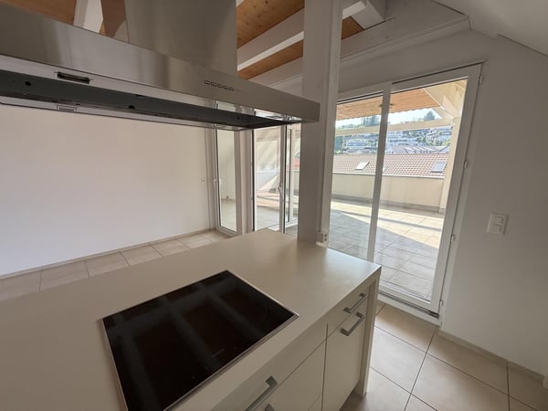 4.5-Zimmer-Dachwohnung mit Wintergarten, Dachstock & grosszügigen Aussenflächen 4