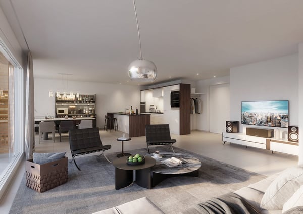 Gelgenheit in Oberrohrdorf: 4.5 Zimmer Gartenwohnung 2