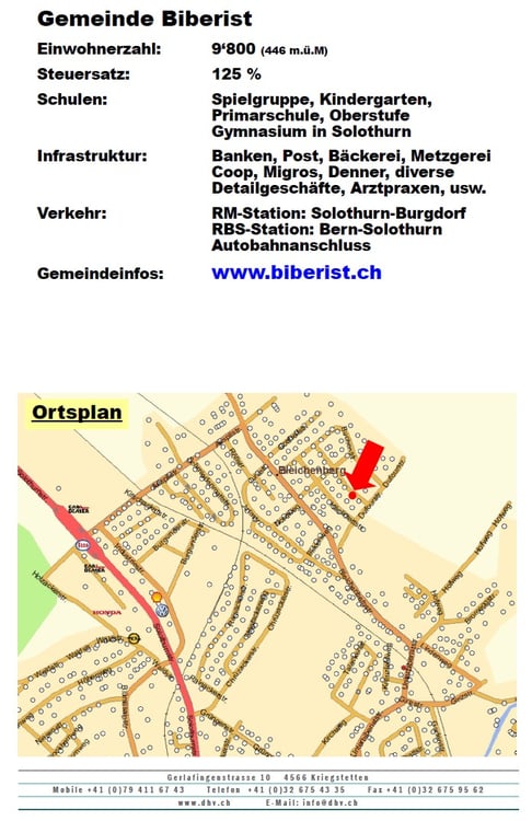 Gepflegte 3-Zimmer-Wohnung mit Balkon in Biberist – sofort verfügbar! 3