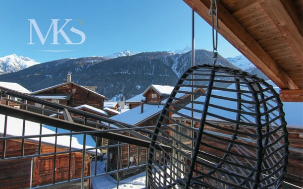 Exklusive Duplex-Luxuswohnung im umgebauten Stall im Herzen von Geschinen 16