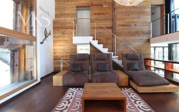 Exklusive Duplex-Luxuswohnung im umgebauten Stall im Herzen von Geschinen 5