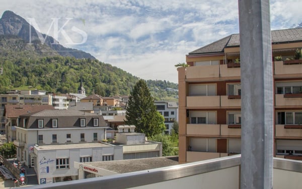 3.5 Zimmer Wohnung auf 104 m2, Balkon und schöner ruhiger Sitzplatz im Grünen 2