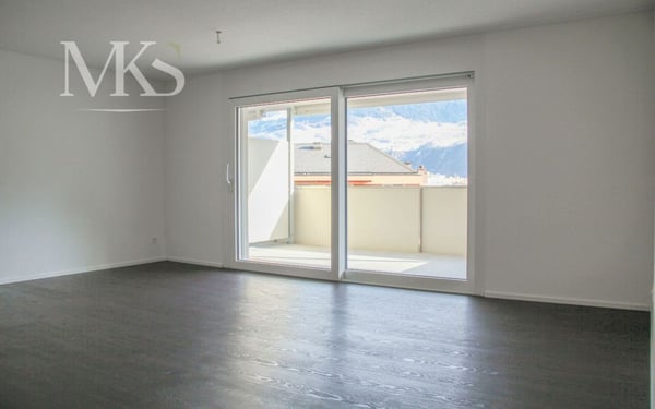 3.5 Zimmer Wohnung auf 104 m2, Balkon und schöner ruhiger Sitzplatz im Grünen 4