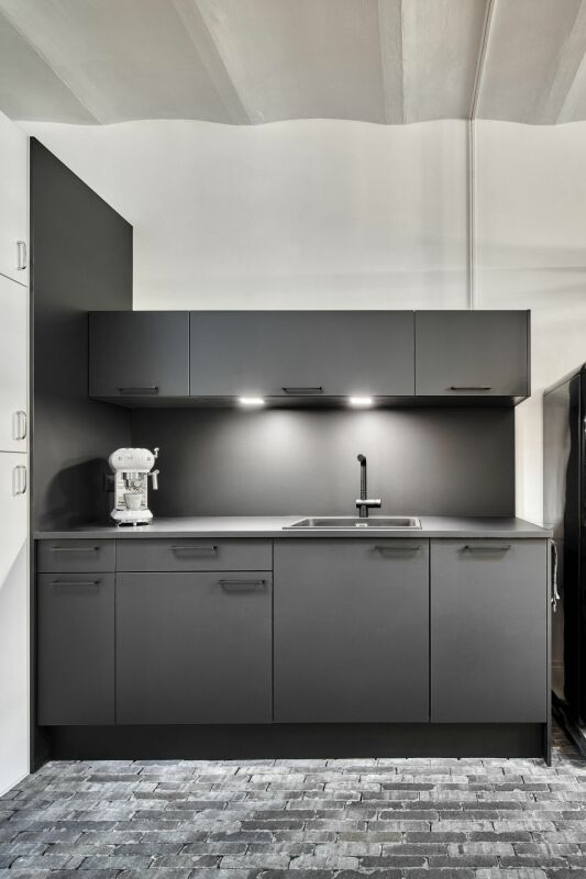 Arbeitsplätze im grünen Designbüro