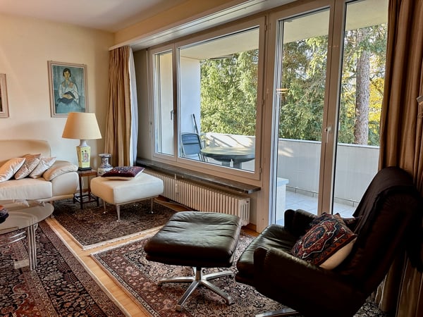 Tolle Wohnung an ruhiger Lage mit Aussicht ins Grüne in Riehen 2