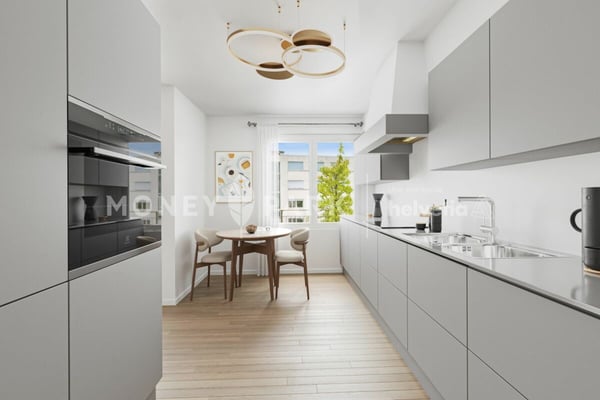 Bel appartement 1.5 pièces avec jardin 1