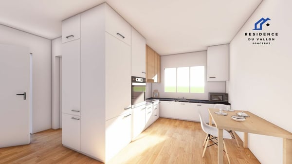 Appartement rénové de 1.5 pièces à Sonceboz 1