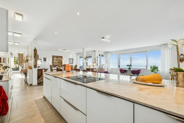 Appartement de 1.5 avec vue panoramique sur le lac et les montagnes 3