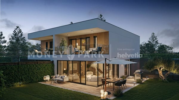 PROJET DE 2 VILLAS CONTEMPORAINES - AUTORISATION EN FORCE 6
