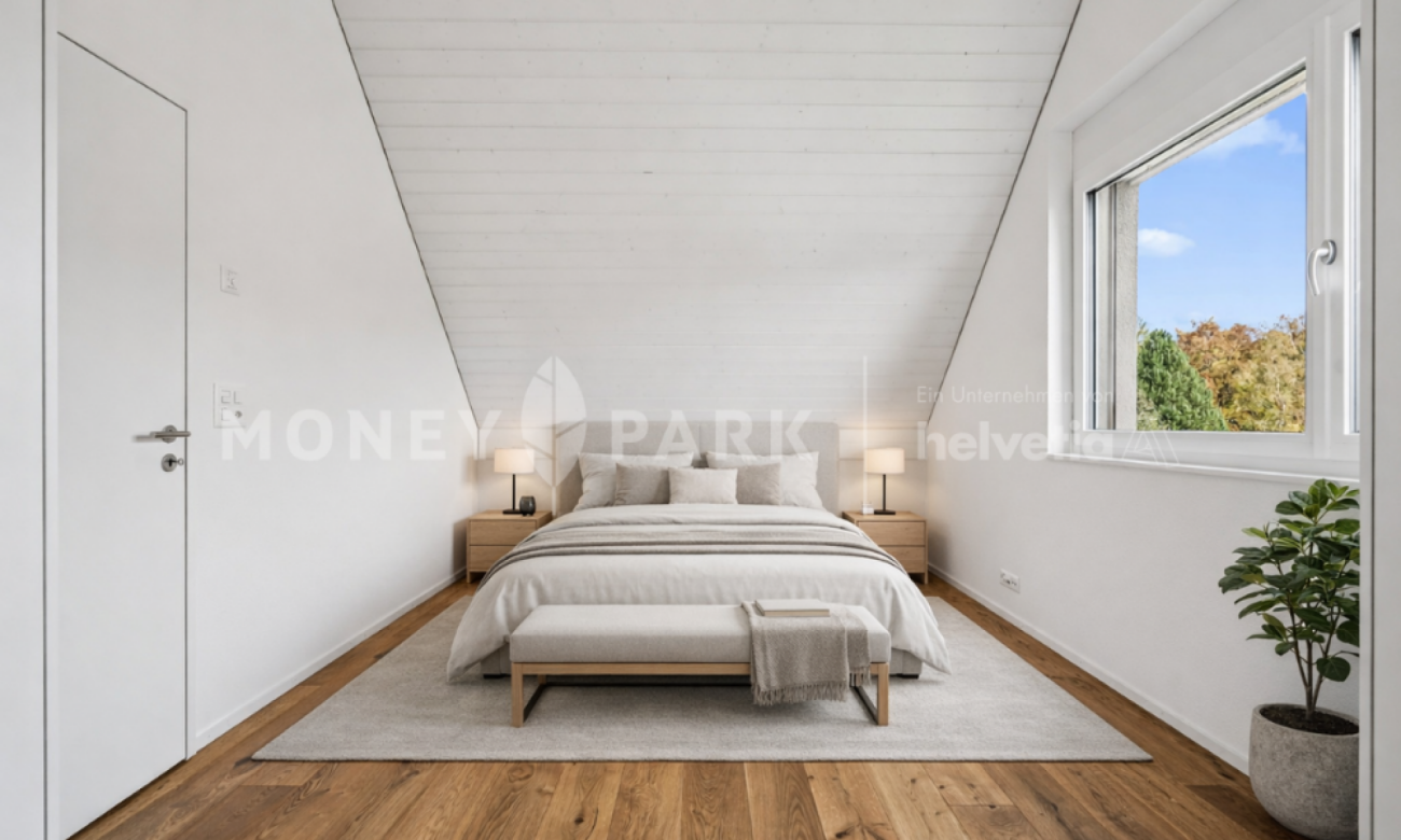 Vivere con una vista ampia - maisonette stilosa sopra i tetti di Bäretswil