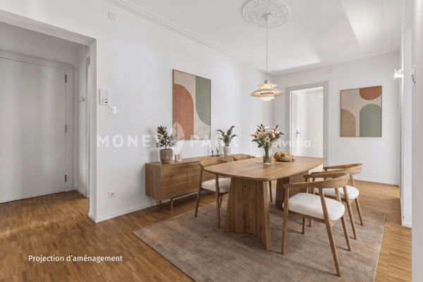 Appartement de 4.5 pièces au centre de Lausanne, avec possibilité de réaménagement en 3.5 pièces. 3
