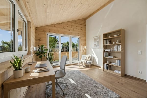 Freistehendes 4.5-Zimmer-Einfamilienhaus in hochwertiger Holzbauweise 4