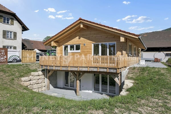 Freistehendes 4.5-Zimmer-Einfamilienhaus in hochwertiger Holzbauweise 3
