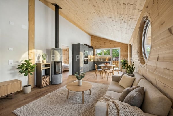 Freistehendes 4.5-Zimmer-Einfamilienhaus in hochwertiger Holzbauweise 1