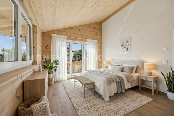 Freistehendes 4.5-Zimmer-Einfamilienhaus in hochwertiger Holzbauweise 2