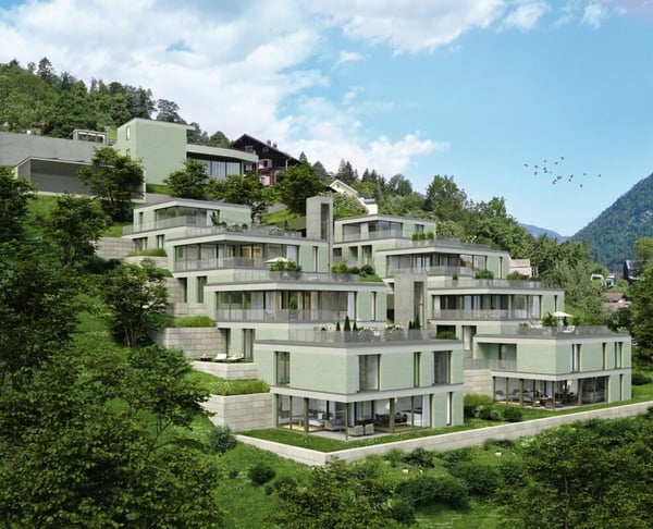 Bauland an Aussichtslage mit bewilligtem Projekt 2