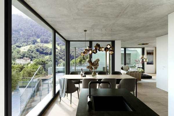 Bauland an Aussichtslage mit bewilligtem Projekt 3