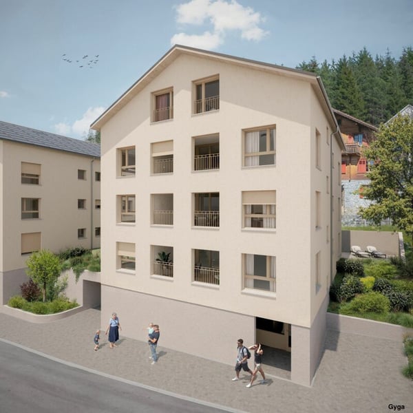 Wohnüberbauung Curtgin - A (Gartenwohnung)