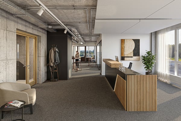 Next Level Spaces - Vollausgebaute Büro- und Gewerbeflächen auf dem Papieri-Areal in Cham