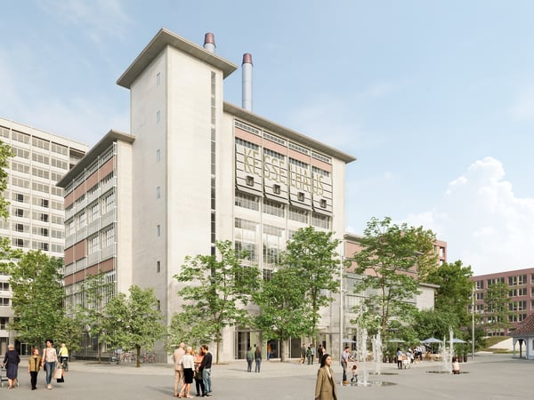 Kesselhaus - Büro mit industriellem Charme auf dem Papieri-Areal in Cham