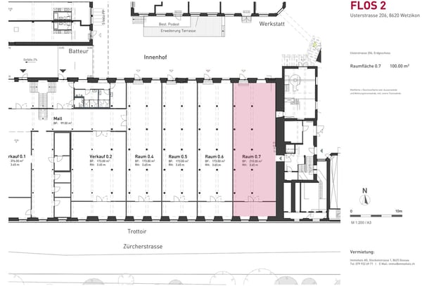 007 Historische Räume in Wetzikon zu vermieten 1