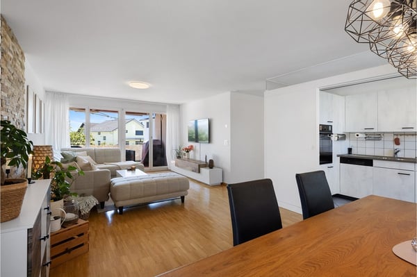 4.5-Zimmer-Wohnung mit gedecktem Balkon 1