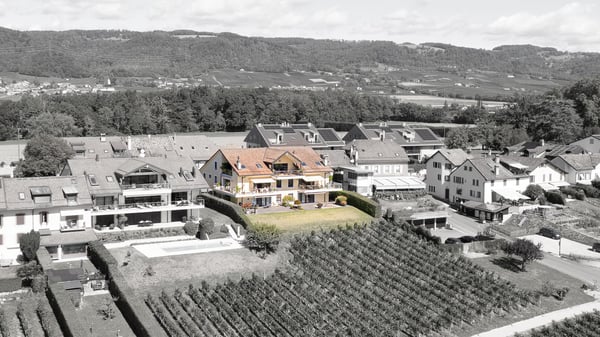 Charmant appartement de 3,5 pièces à Bursinel avec vue panoramique 12